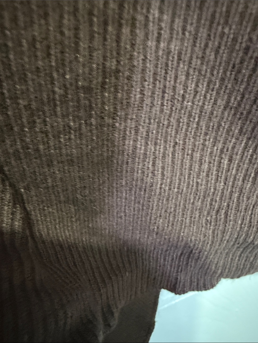 Suzy Shier Dark Brown Open-Front Women's Cardigan - Picture 3 of 4